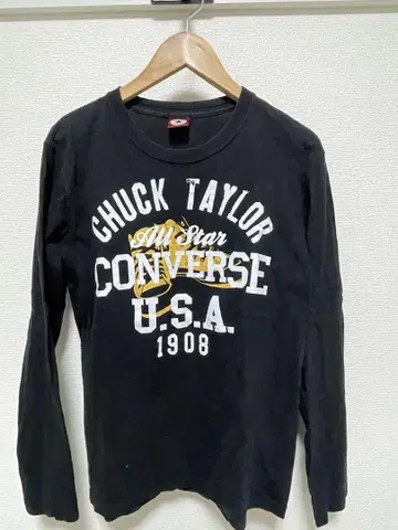 CONVERSE CHUCK TAYLOR ALL STAR M 블랙 긴팔