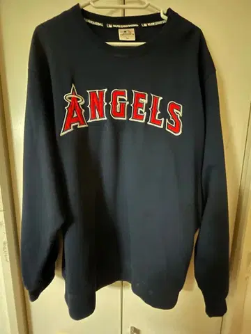 L L 사이즈 ANGELS 트레이닝복 메이저리그 네이비 네이비 컬러