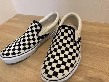 Vans 체커 패턴 슬립온