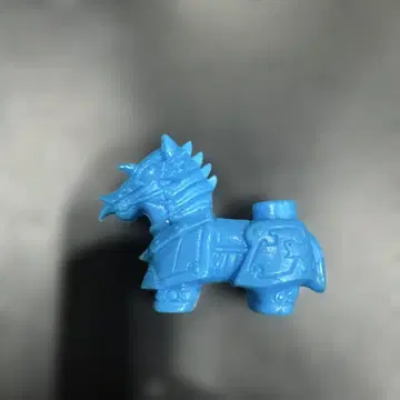 SD 건담 건지우개 전국전 타이탄 파란색 지우개 가챠