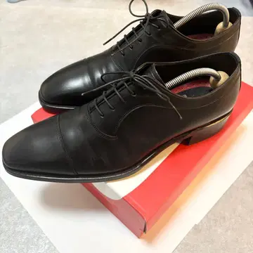 [ 새상품급 ] REGAL 블랙 비즈니스 슈즈 24.5cm
