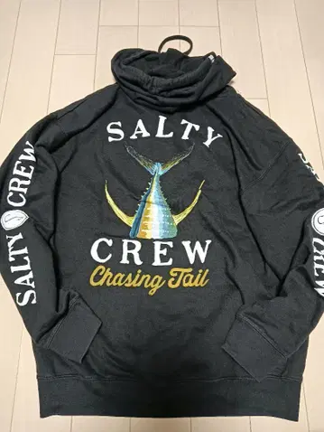 SALTY CREW 후드티 블랙 L
