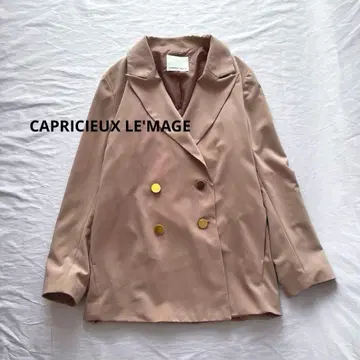 CAPRICIEUX LE'MAGE 골드 버튼 더블 자켓 블레이저