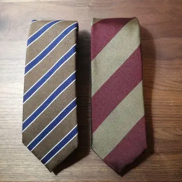 [ 미사용급 ] 스트라스부르고 넥타이 2세트