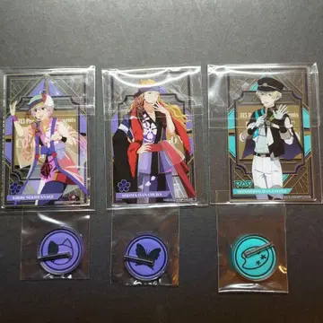SideM 팬콘 아크릴 카드 야나기 키리오 하나무라 쇼마 하나조노 모모토