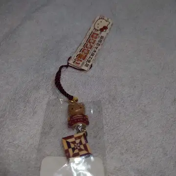 하코네 요세기자가쿠 사용 헬로키티 끈 장식