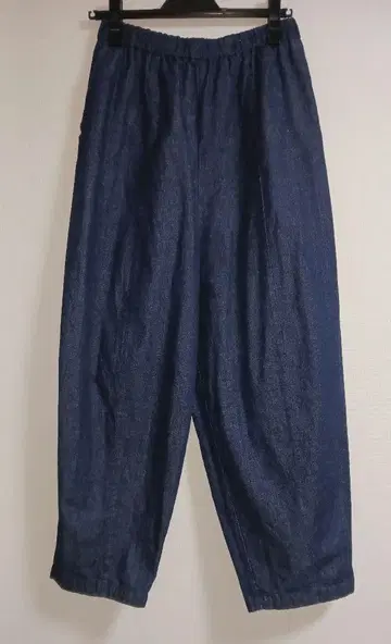 카구레 데님 볼륨 팬츠