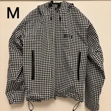BoTT GINGHAM SHELL JACKET 25SS black