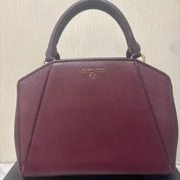 MICHAEL KORS 버건디 핸드백