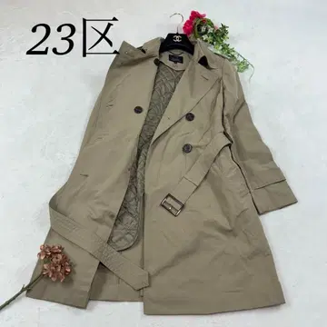 J264 새상품급 M 23KU 트렌치코트 베이지 여성용