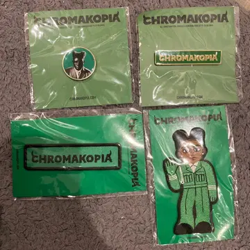 CHROMAKOPIA 핀 배지와 와펜