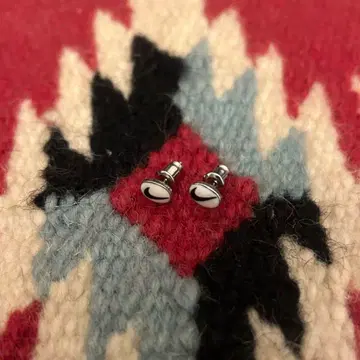 빈티지 NIKE 패턴 귀걸이