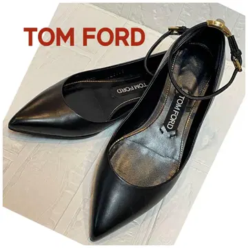 [고품질] TOM FORD 톰포드 앵클 스트랩 플랫슈즈