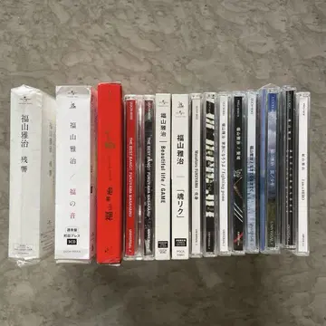 후쿠야마 마사히로 CD 앨범 싱글 묶음 판매 14점