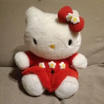 당시물 산리오 헬로키티 봉제 인형 레트로 헤이세이 초레어