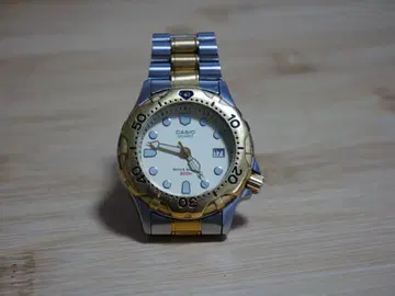 CASIO mdp-801 쿼츠 다이버즈 손목시계 작동품