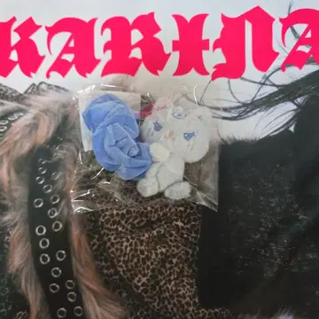 완판템 새상품 미개봉 aespa KARINA 스크런치