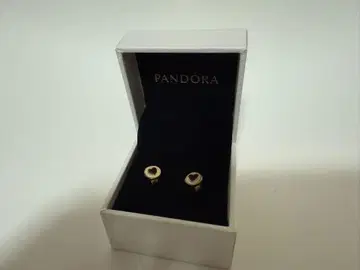 판도라 하트 모양 귀걸이 기프트 백 포함