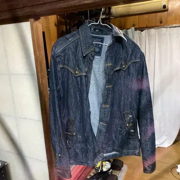 다크 블루 데님 자켓