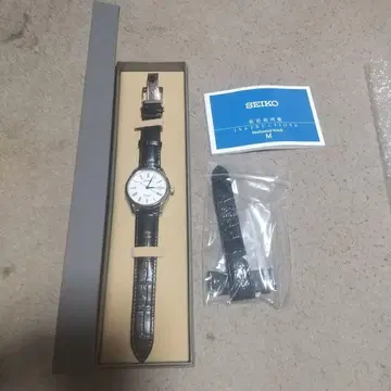 SEIKO 자동 와인딩 시계 프레사지 법랑