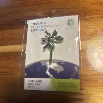 오사카 만박 태국 EXPO 2025 핀 배지