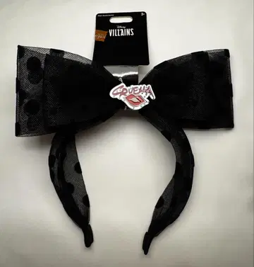 홍콩 디즈니 크루엘라 머리띠