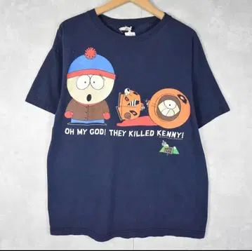 90s 사우스 파크 케니 사망 시리즈 티셔츠
