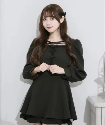 pium 레이스 리본 도리 셋업