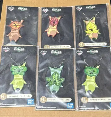 젤다의 전설 제일복권 H상 코로그의 러버 참 전 6종 컴플리트