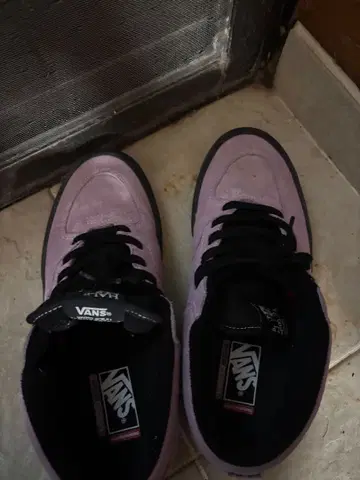 VANS 하프 캡 핑크 스니커즈