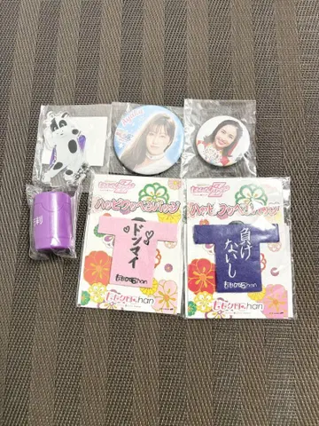 모모이로 클로버 Z 굿즈 세트 캔뱃지 아크릴 스탠드 와펜