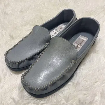BATH CRAFT 드라이빙 슈즈 모카신 블루 그레이