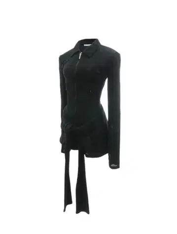 THEREDTHREAD S drape romper 블랙