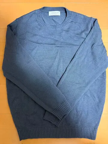 미사용품 TOMORROWLAND tricot 메리노 베이직 크루넥