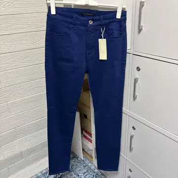 새상품 택 포함 PAGEBOY 데일리 스키니 페이지 보이 파랑 M