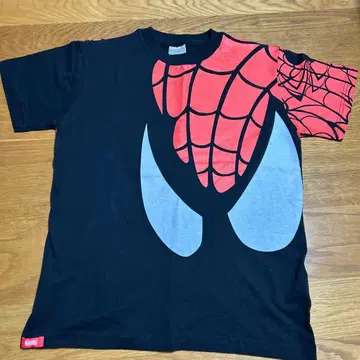 MARVEL 스파이더맨 T셔츠 블랙 레드