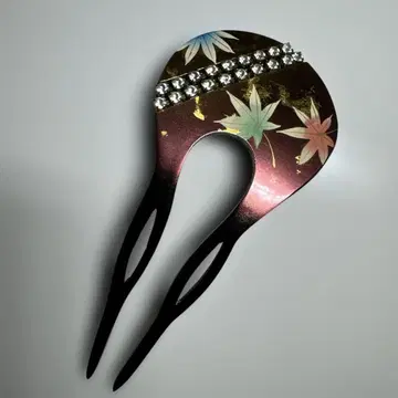 헤어콤 단풍 일본풍 홍