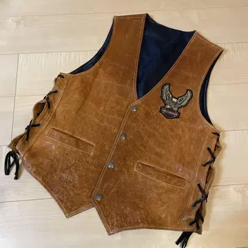 HARLEY-DAVIDSON 가죽 베스트