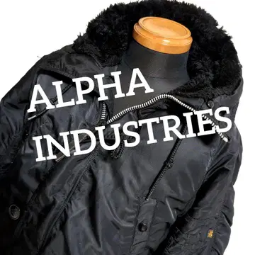 eo22 알파인더스트리 블랙 모즈 코트 남성용 S