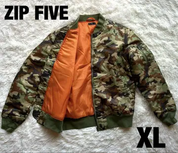 즉시 구매 가능 ZIPFIVE 카모플라쥬 MA-1 플라이트 자켓 XL