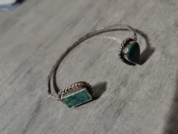 천연 터키석 팔찌