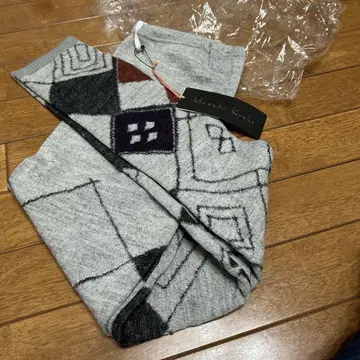 미사용 새상품 마사키 쿄코 울 레깅스