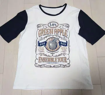 미세스 그린애플 Ensemble 투어 티셔츠 래글런 티셔츠