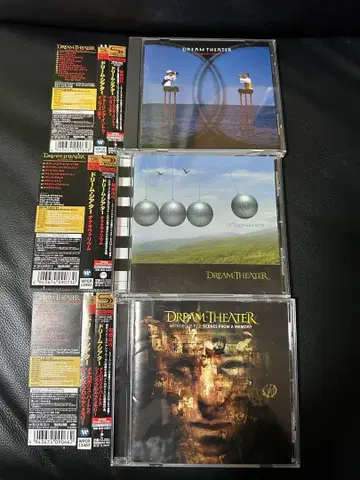 드림 시어터 SHM CD 3장 세트 오비 포함 구하기 어려움