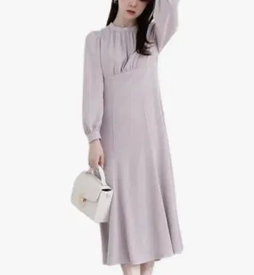 프론트 개더 머메이드 원피스
