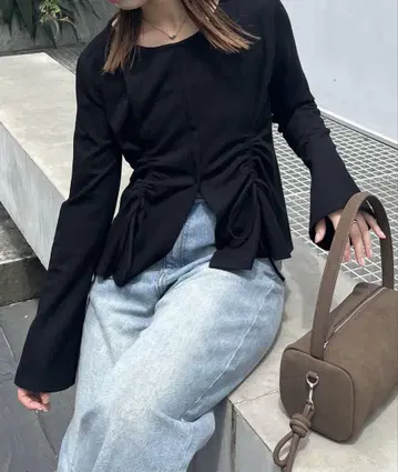 CAPRICIEUX LEMAGE 드로스트 리브 T셔츠