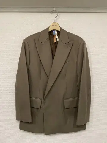 Auralee light melton jacket slacks 18aw