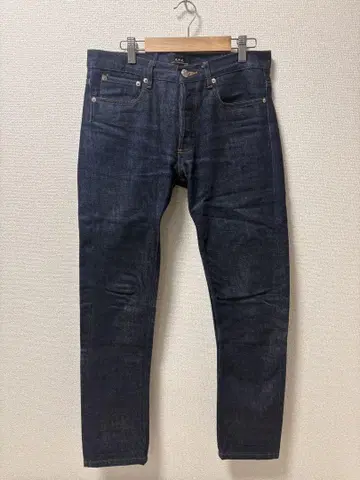 [ A.P.C. 아페쎄 ] 프티 스탠다드 데님 청바지 빨간색 귀 28