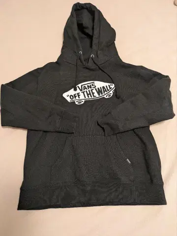 VANS 오프 더 월 후드티 블랙