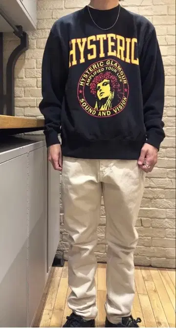 HYSTERIC GLAMOUR 그래픽 맨투맨 새상품